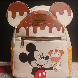 Disney Loungefly Mickey and Ice Cream